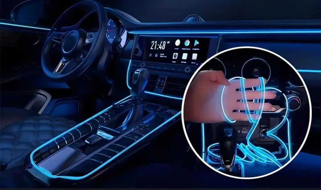 5m Car Interior Additions EL Cold Light LED Ambient Light | USB