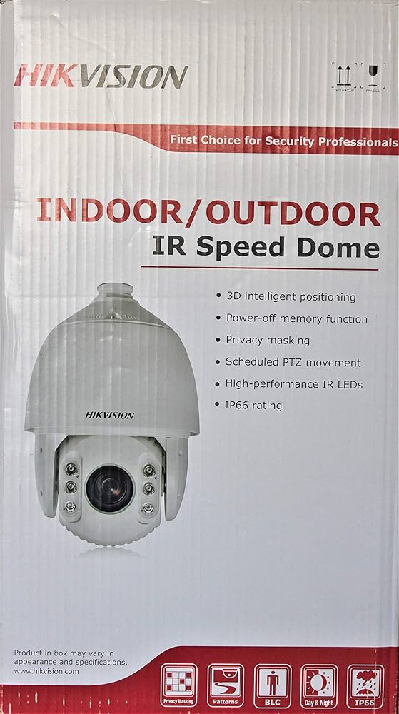 Caméra Dome Extérieure IP Hikvision DS-2DE7530IW-AE - 5 Mpx Ultra-Rapide