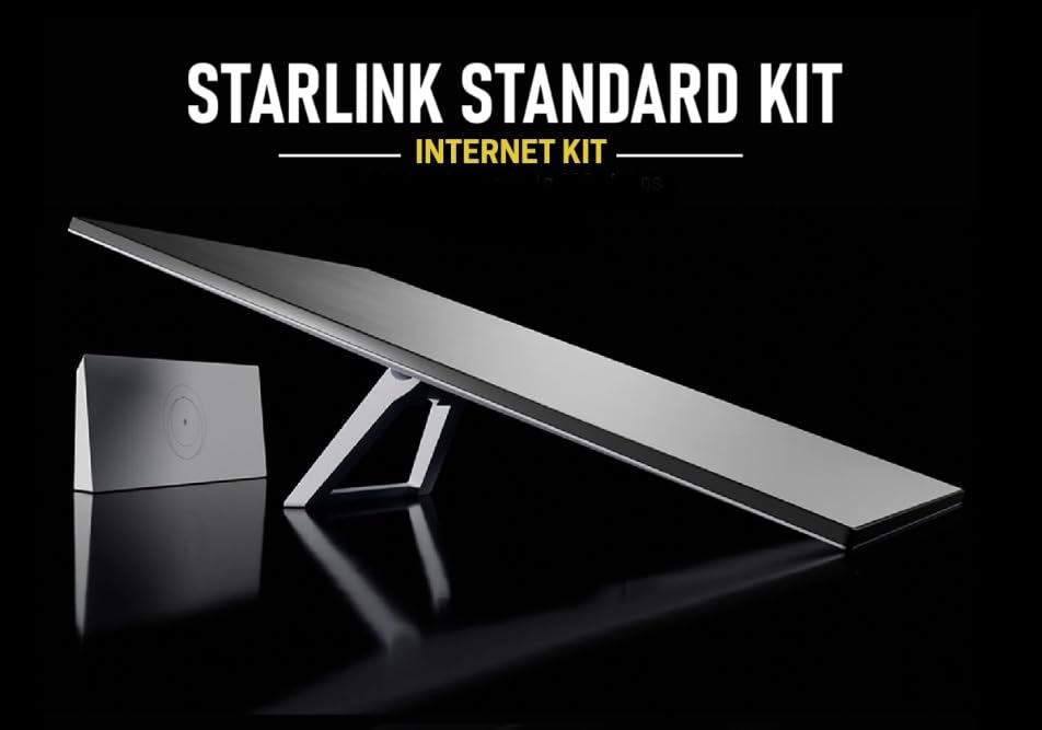 Starlink Kit Standard Gen 3 - Internet Satellitaire Haute Performance
