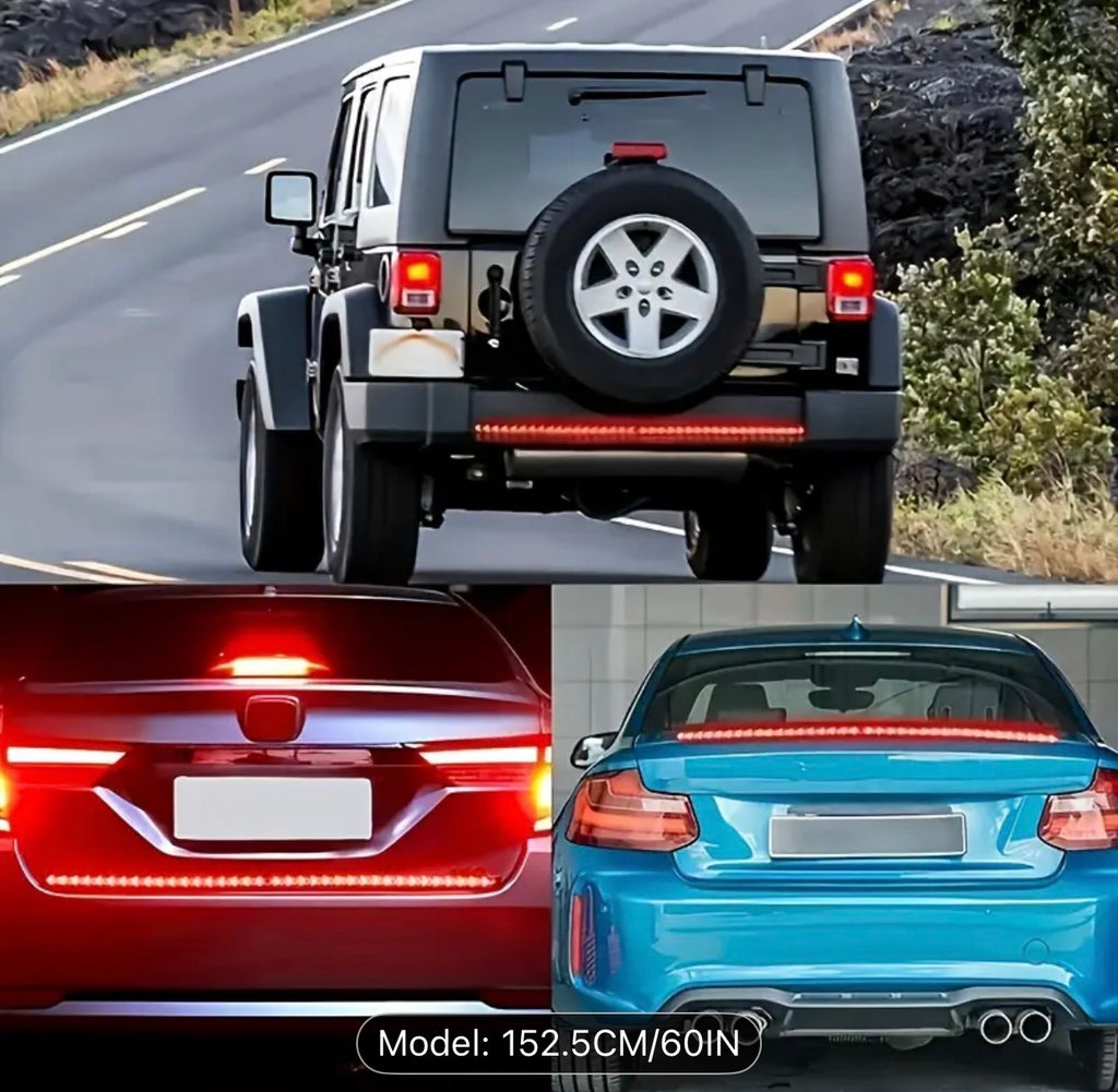 152.5cm LED Arrow Light Strip for Trucks | Red & Yellow Flowing