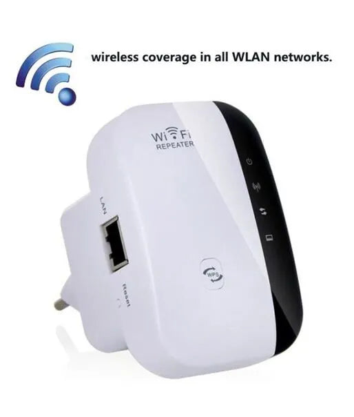 RÉPÉTEUR WIFI AMPLIFICATEUR DE SIGNAL RÉSEAU AVEC PORT ETHERNET 300MBPS