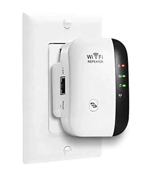 RÉPÉTEUR WIFI AMPLIFICATEUR DE SIGNAL RÉSEAU AVEC PORT ETHERNET 300MBPS