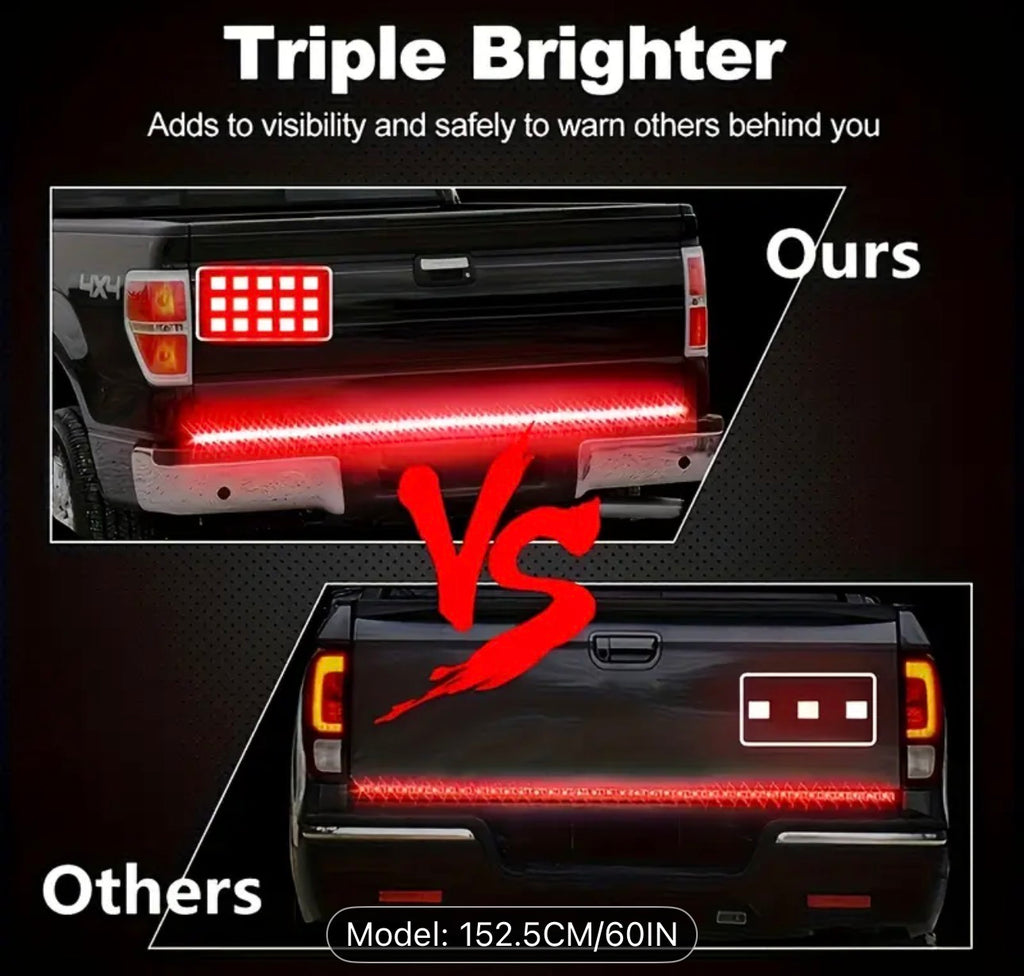 152.5cm LED Arrow Light Strip for Trucks | Red & Yellow Flowing