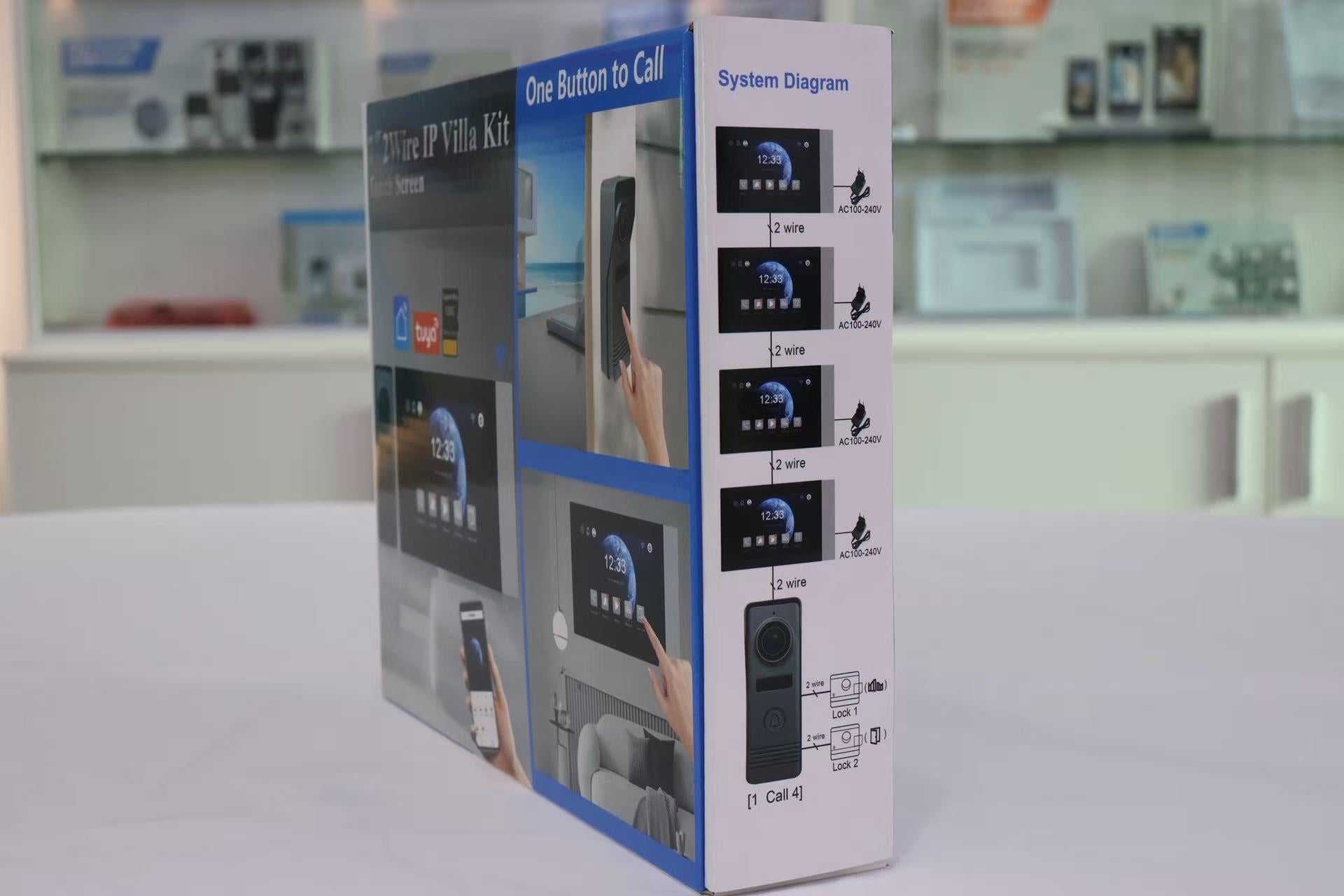 2-Wire Video Door Phone – Interphone Vidéo 2 Files