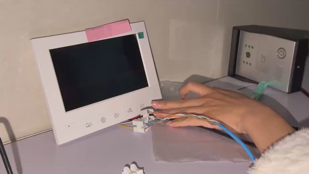 2-Wire Video Door Phone – Interphone Vidéo 2 Files